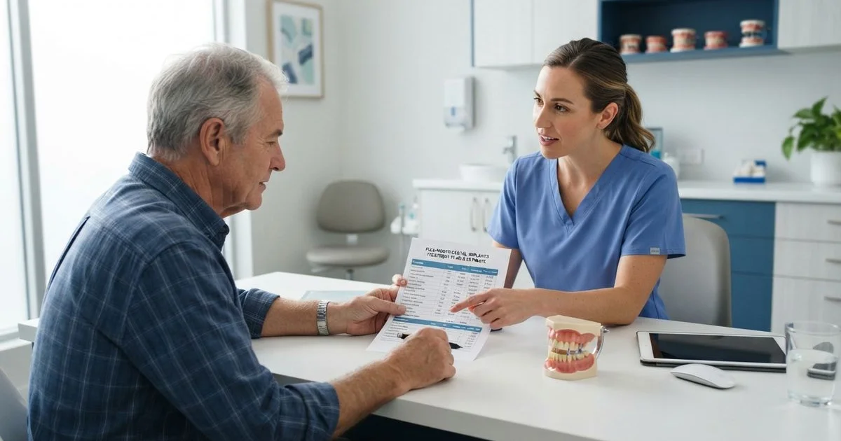 What full-mouth dental implants cost in Greenville, SC